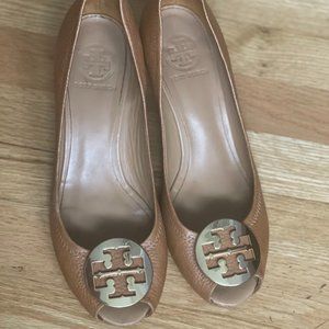 Tory Burch-Sally 2 Peep Toe Wedges